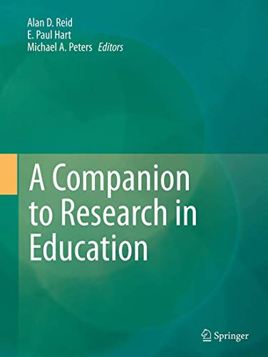 9789402401936: A Companion to Research in Education