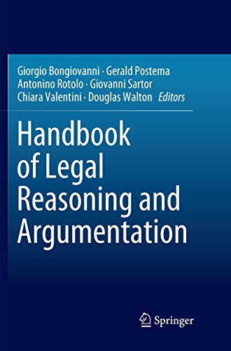 Stock image for Handbook of Legal Reasoning and Argumentation for sale by GF Books, Inc.