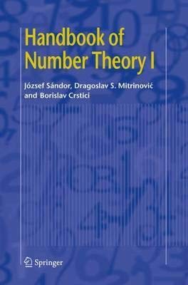 Stock image for Handbook of Number Theory I [Special Indian Edition - Reprint Year: 2020] for sale by Mispah books