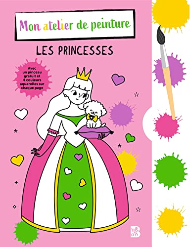 Beispielbild fr Mon atelier de peinture Les princesses zum Verkauf von Ammareal