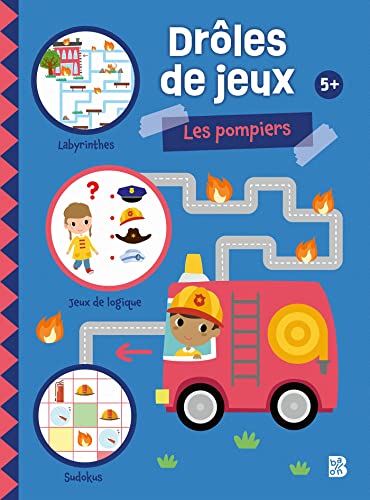 Beispielbild fr Drôles de jeux : Les pompiers (Drôles de jeux (nouvelle collection), 1) [Soft Cover ] zum Verkauf von booksXpress