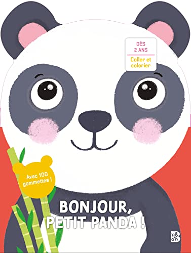 Imagen de archivo de Mes premières gommettes: Panda: Avec 100 gommettes (Mes premières gommettes, 1) [Soft Cover ] a la venta por booksXpress