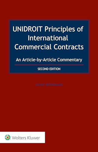 Stock image for UNIDROIT Principles of International Commercial Contracts. An Article-by-Article Commentary for sale by PBShop.store US