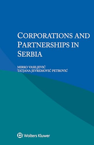 Beispielbild fr Corporations and Partnerships in Serbia zum Verkauf von PBShop.store US