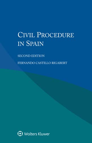 Stock image for Civil Procedure in Spain for sale by PBShop.store US