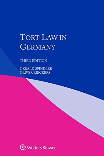 Stock image for Tort Law in Germany for sale by PBShop.store US