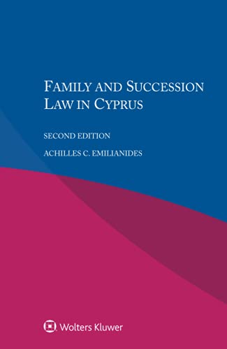 Beispielbild fr Family and Succession Law in Cyprus zum Verkauf von PBShop.store US