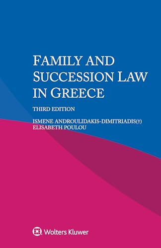 Stock image for Family and Succession Law in Greece for sale by Lucky's Textbooks