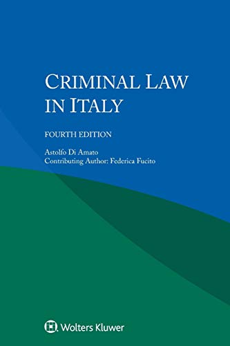 9789403524436: Criminal Law in Italy