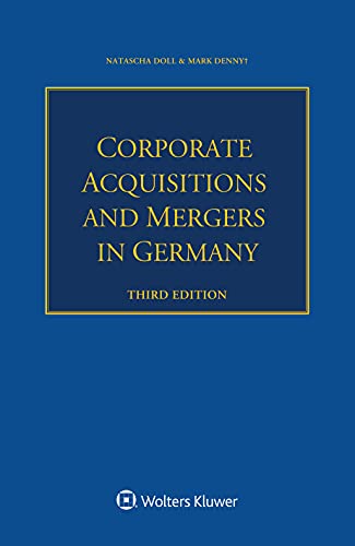 9789403535050: Corporate Acquisitions and Mergers in Germany
