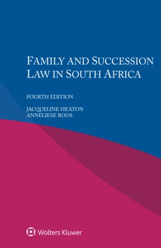 Beispielbild fr Family and Succession Law in South Africa zum Verkauf von PBShop.store US