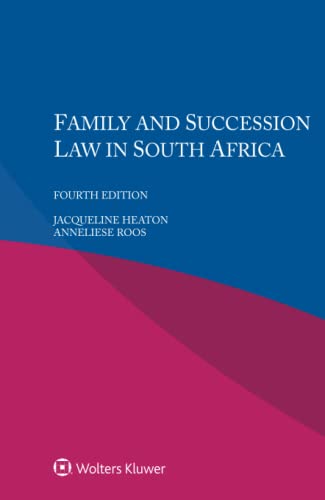 Imagen de archivo de Family and Succession Law in South Africa a la venta por PBShop.store US