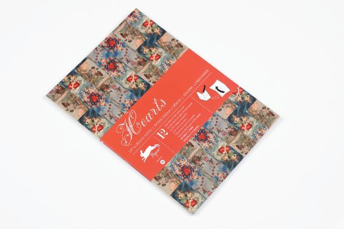 Imagen de archivo de Hearts : Gift and creative paper book Vol 57 (Gift Wrapping Paper Book) a la venta por PlumCircle