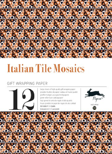 Beispielbild fr Italian Tile Mosaics: Gift & Creative Paper Book Vol. 33 (Multilingual Edition) (Gift Wrapping Paper) zum Verkauf von Monster Bookshop