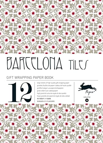 Imagen de archivo de Barcelona Tiles: Gift & Creative Paper Book Vol.36 (Multilingual Edition) (Gift Wrapping Paper Book) (English, French, Italian, Dutch, German, Spanish, Japanese and Chinese Edition) a la venta por SecondSale