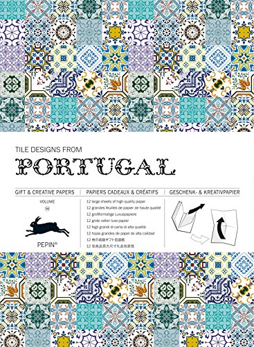 Beispielbild fr Tile Designs from Portugal: Gift & Creative Paper Book Vol. 56 (Multilingual Edition): 1 (Gift & creative papers, 56) zum Verkauf von WorldofBooks