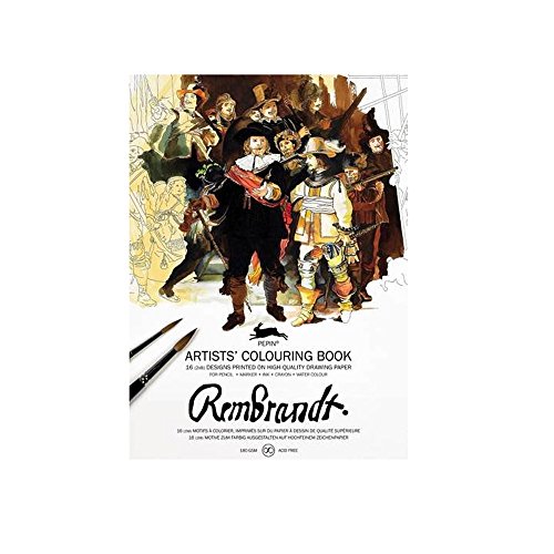 Beispielbild fr Rembrandt: Artists' Colouring Book (Multilingual Edition) zum Verkauf von WorldofBooks