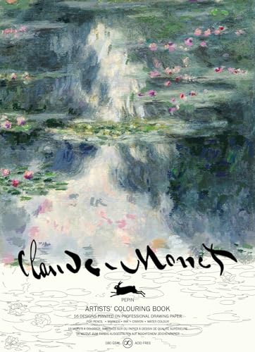 9789460098215: Claude Monet: Artists' Colouring Book (English and German Edition)