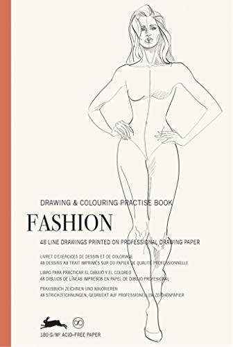 Stock image for Fashion: Drawing & Colouring Practise Book (Multilingual Edition) (English, Spanish, French and German Edition) for sale by SecondSale