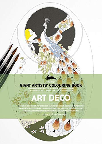 9789460098529: Giant Artists' Colouring Books: Art Deco