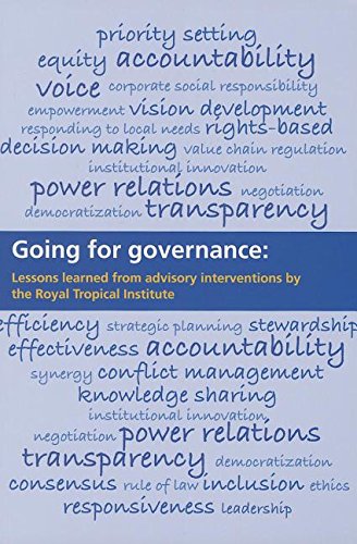 9789460221897: Going for Governance: Lessons Learned from Advisory Interventions by the Royal Tropical Institute