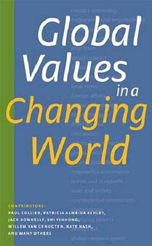 Beispielbild fr Global Values in a Changing World zum Verkauf von Better World Books