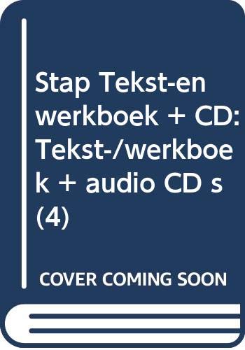 Imagen de archivo de Stap Tekst-en werkboek + CD: Tekst-/en werkboek + audio CD s (4) a la venta por Reuseabook