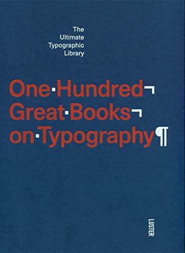 9789460581854: One undred great books on typography