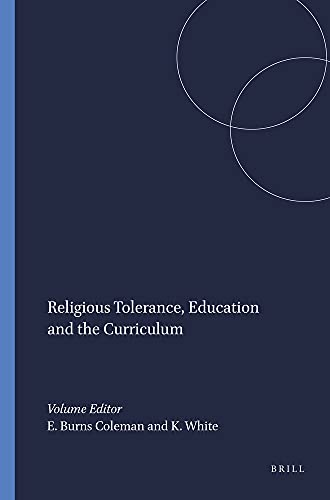 Beispielbild fr Religious Tolerance, Education and the Curriculum zum Verkauf von HPB-Red