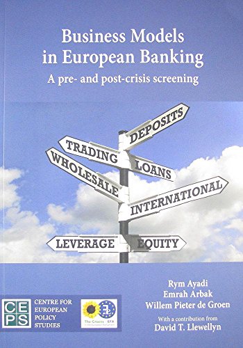 Beispielbild fr Business Models in European Banking: A Pre- and Post-Crisis Screening zum Verkauf von WorldofBooks