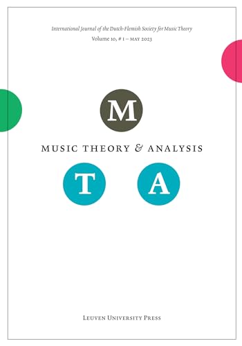Beispielbild fr Music Theory and Analysis Volume 10 Issue 1, 2023 (Journal Subscription) zum Verkauf von WorldofBooks