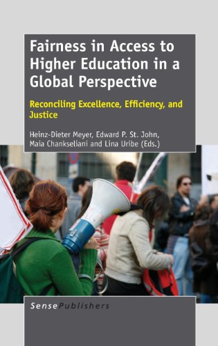 9789462092297: Fairness in Access to Higher Education in a Global Perspective: Reconciling Excellence, Efficiency, and Justice