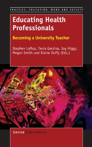 Imagen de archivo de Educating Health Professionals: Becoming a University Teacher a la venta por Revaluation Books
