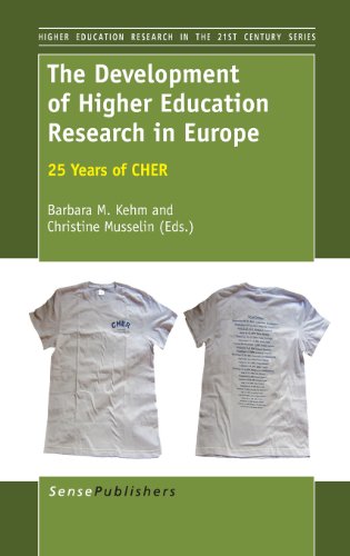 Stock image for The Development of Higher Education Research in Europe: 25 Years of Cher for sale by Revaluation Books