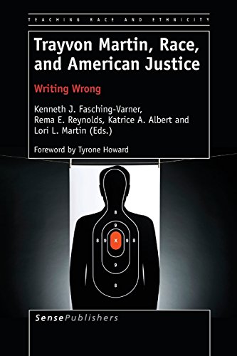 Imagen de archivo de Trayvon Martin, Race, and American Justice : Writing Wrong a la venta por Better World Books