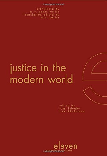Stock image for JUSTICE IN THE MODERN WORLD for sale by Basi6 International