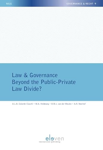 Beispielbild fr Law & Governance - Beyond the Public-Private Law Divide? (Governance & Recht) zum Verkauf von Wallace Books