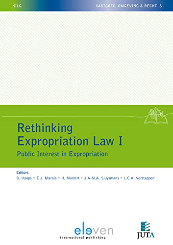 Beispielbild fr Rethinking expropriation law. I: Public interest in expropriation. zum Verkauf von Kloof Booksellers & Scientia Verlag