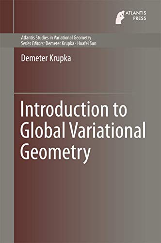 Beispielbild fr Introduction to Global Variational Geometry. zum Verkauf von Antiquariat im Hufelandhaus GmbH  vormals Lange & Springer