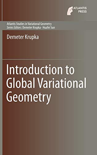 Imagen de archivo de Introduction to Global Variational Geometry. a la venta por Gast & Hoyer GmbH