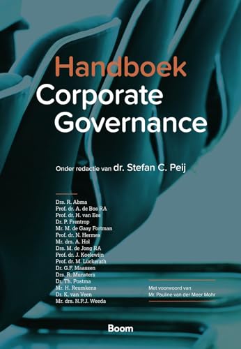 Imagen de archivo de Handboek corporate governance a la venta por WorldofBooks
