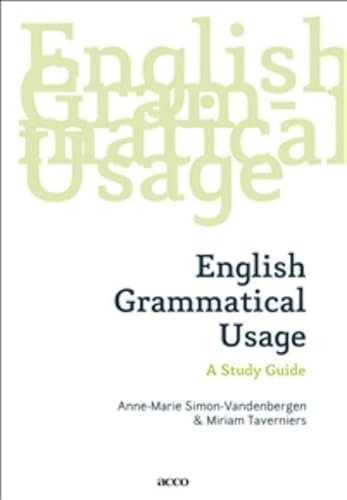 Stock image for English grammatical usage: a study guide for sale by Revaluation Books