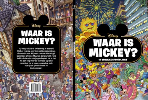Imagen de archivo de Waar is Mickey? a la venta por medimops