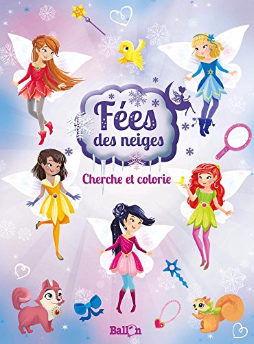 Imagen de archivo de Cherche et colorie la fe des neiges a la venta por Librairie Th  la page