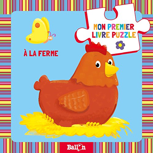 Stock image for A la ferme (Mon premier livre puzzle, 1) for sale by WorldofBooks