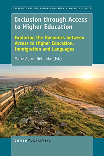 Beispielbild fr Inclusion Through Access to Higher Education: Exploring the Dynamics Between Access to Higher Education, Immigration and Languages zum Verkauf von Revaluation Books