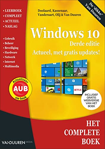 9789463560863: Windows 10 (Het complete boek)