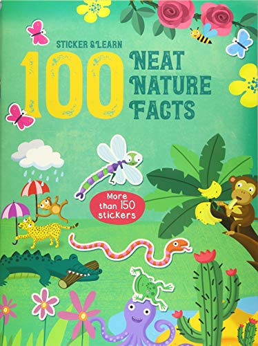 Beispielbild fr 100 Fun Facts to Sticker Nature zum Verkauf von PBShop.store US