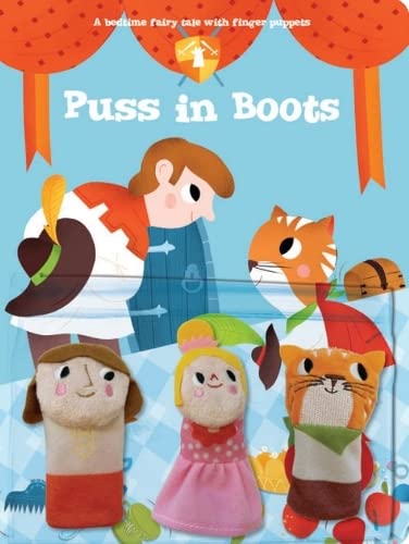 9789464541007: A bedtime fairy tale with fingerpuppets: Puss in boots