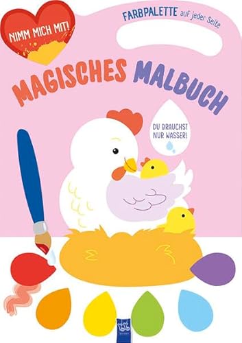 Imagen de archivo de Magisches Malbuch - Cover rosa (Huhn) a la venta por GreatBookPrices